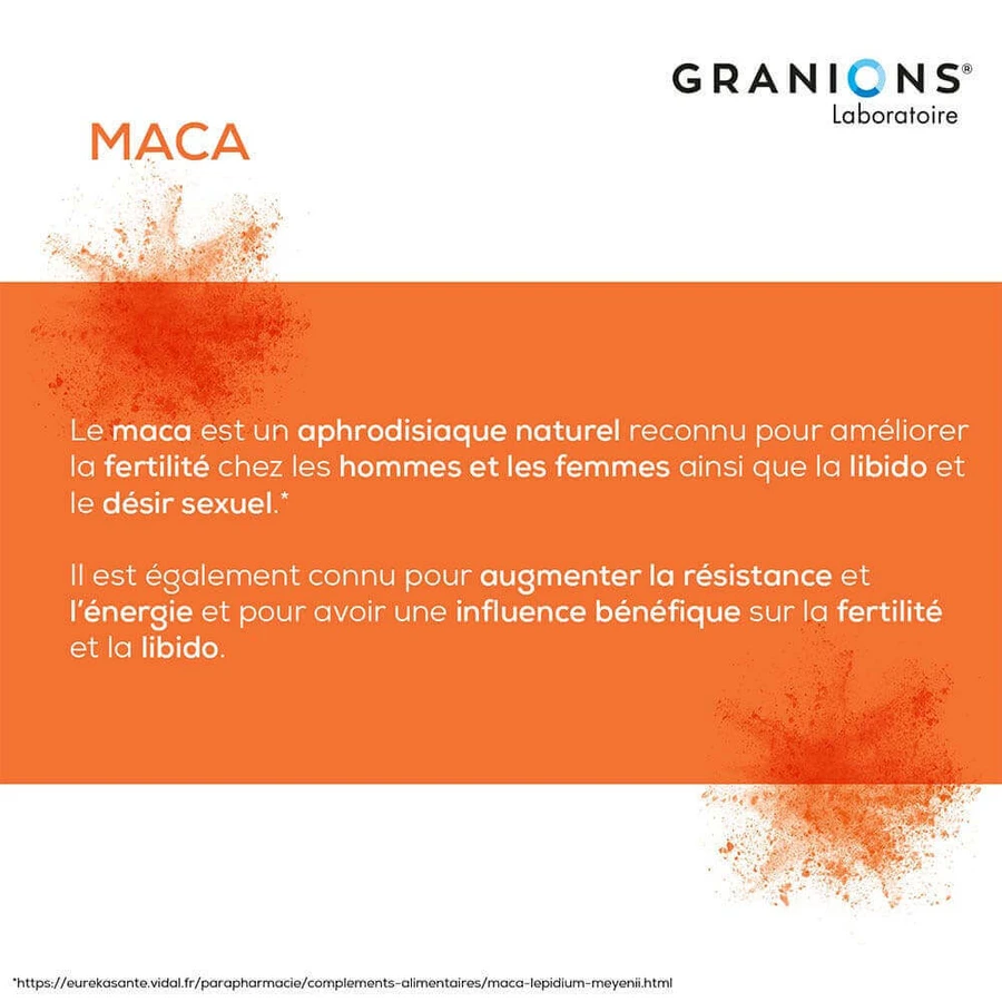 Granions Maca 30 Gelule: ціни та характеристики