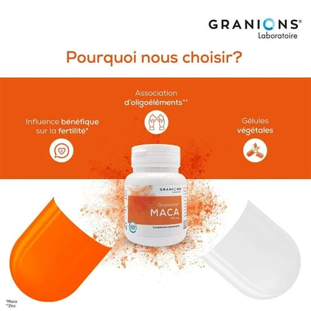 Granions Maca 30 Gelule: ціни та характеристики