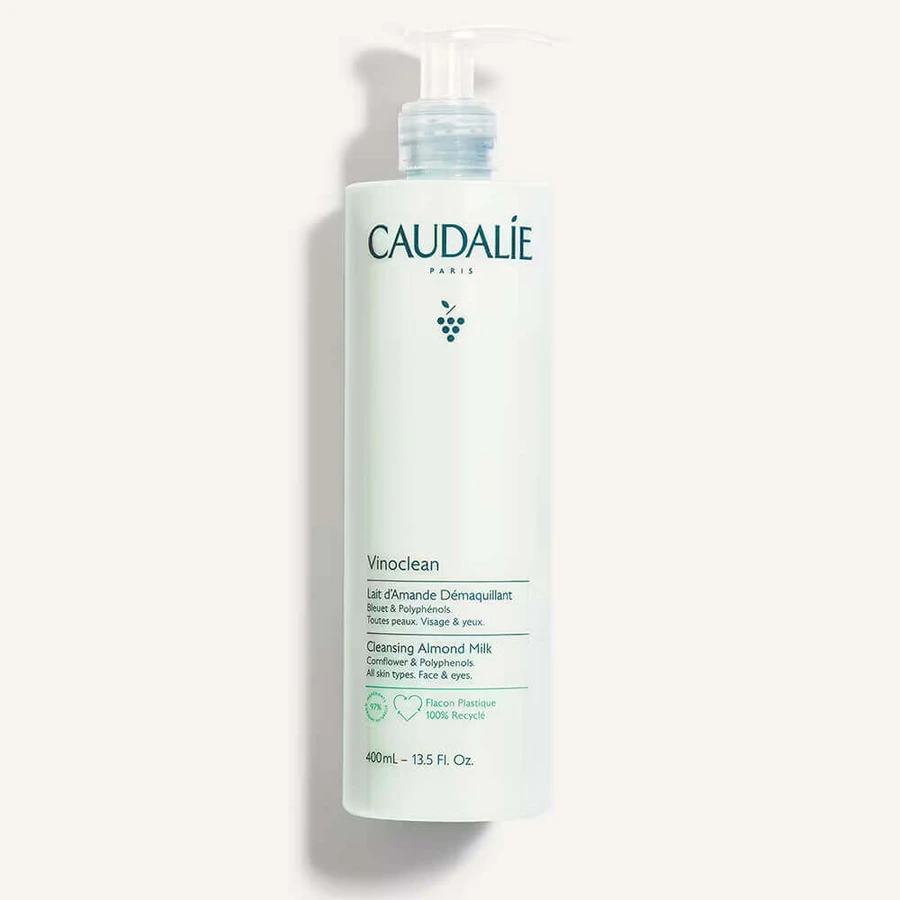 Caudalie Vinoclean, миндальное молочко для снятия макияжа, 400 мл: цены и характеристики