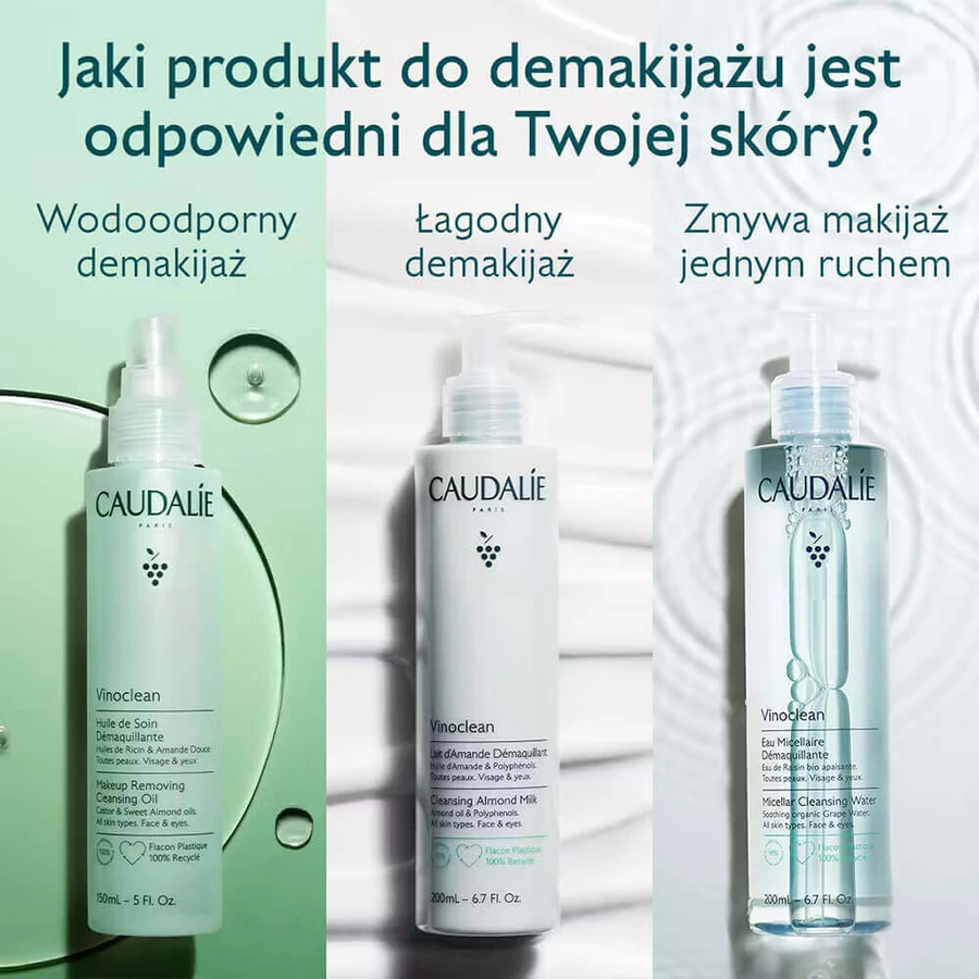 Caudalie Vinoclean, миндальное молочко для снятия макияжа, 400 мл: цены и характеристики