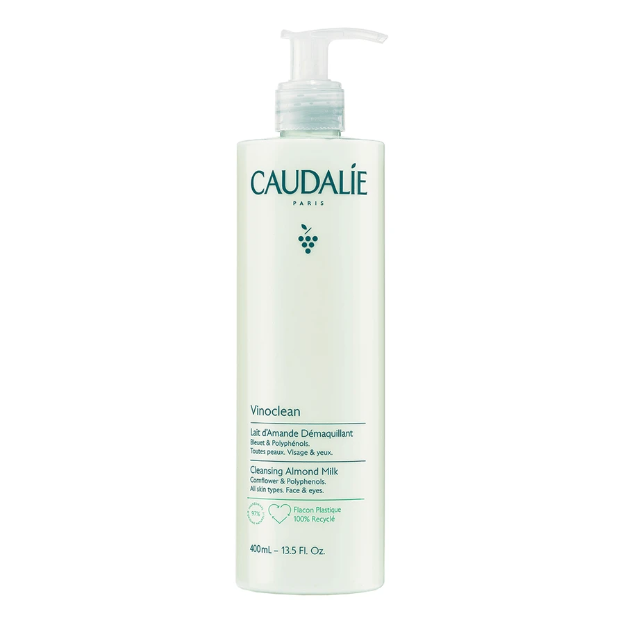 Caudalie Vinoclean, миндальное молочко для снятия макияжа, 400 мл: цены и характеристики