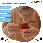 Jellystone Designs, антистрессовый кулон, робот, красный, от 3 лет, 1 штука: цены и характеристики