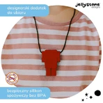 Jellystone Designs, антистрессовый кулон, робот, красный, от 3 лет, 1 штука: цены и характеристики