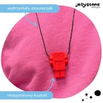 Jellystone Designs, антистрессовый кулон, робот, красный, от 3 лет, 1 штука: цены и характеристики