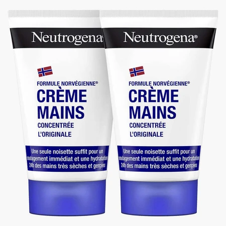 Neutrogena Концентрований зволожуючий крем для рук для сухої шкіри 2X50мл: ціни та характеристики