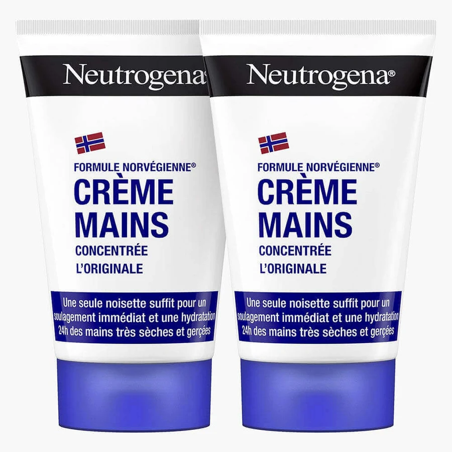 Neutrogena Концентрований зволожуючий крем для рук для сухої шкіри 2X50мл: ціни та характеристики