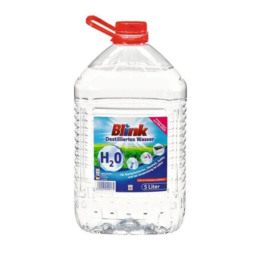 Blink, Дистильована вода для прасування, 5л: ціни та характеристики