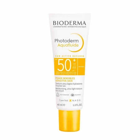 Bioderma Photoderm Aqua Fluid Spf50+ Peaux sensibles 40ml: цены и характеристики