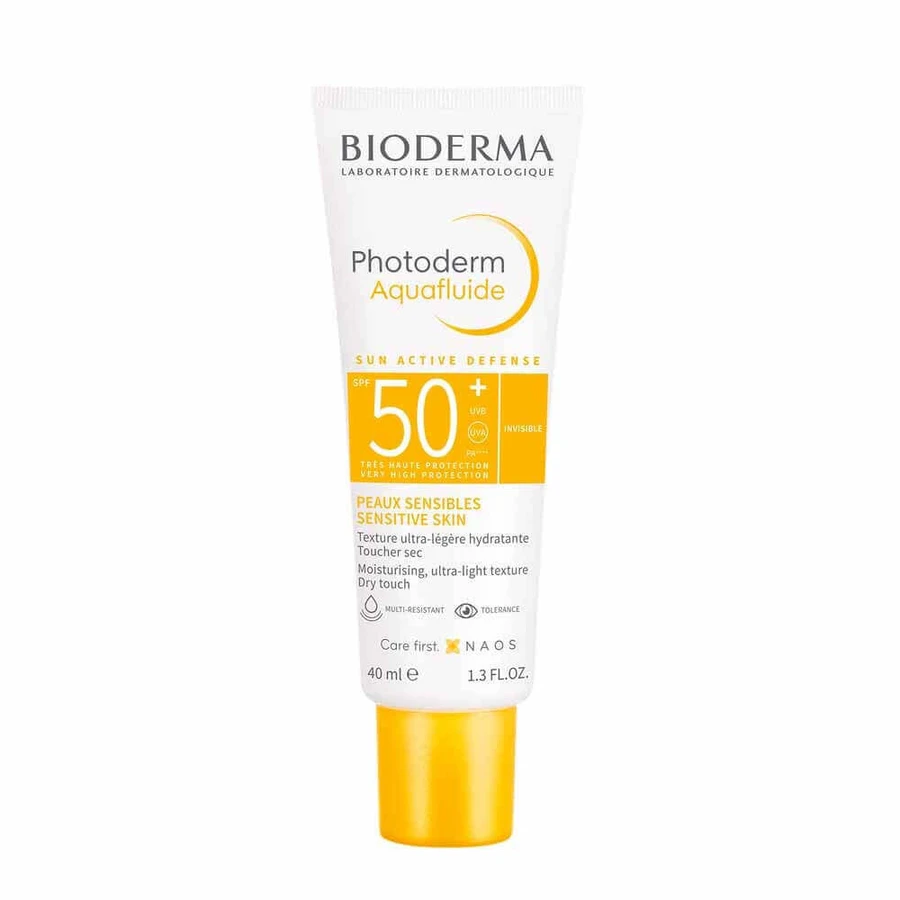 Bioderma Photoderm Aqua Fluid Spf50+ Peaux sensibles 40ml: цены и характеристики