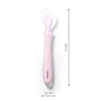 BabyOno, гибкая силиконовая ложка, розовая, от 6 месяцев, 1 штука: цены и характеристики