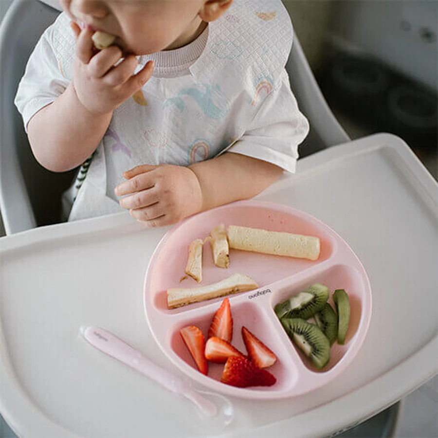 BabyOno, гибкая силиконовая ложка, розовая, от 6 месяцев, 1 штука: цены и характеристики