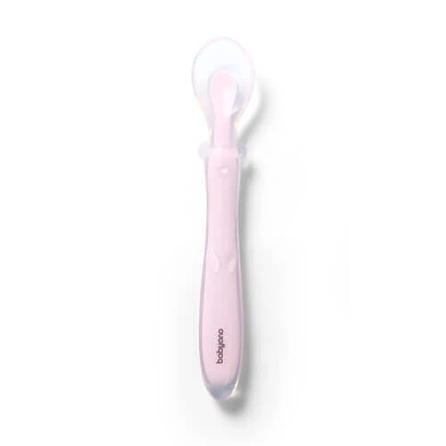 BabyOno, гибкая силиконовая ложка, розовая, от 6 месяцев, 1 штука: цены и характеристики