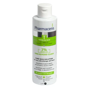 Бактеріостатична рідина Pharmaceris T Rure Skin Solution для зони обличчя, декольте і спини 190 мл