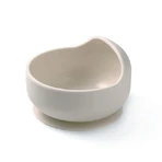 BabyOno, cupă din silicon cu ventuză, bej, de la 6 luni, 1 buc AMBALAJ DECORAT: ціни та характеристики