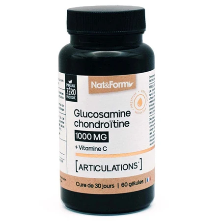 Nat&Form Premium Glucosamine Chondroitin 60 капсул: цены и характеристики