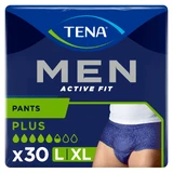 Набір Tena Men Active Fit Труси, поглинаючі труси, розмір L/XL, 95-130 см, Plus, 2 х 30 шт.