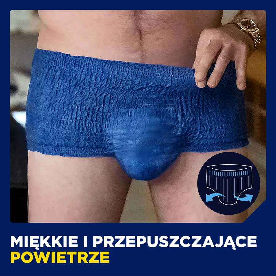 Набір Tena Men Active Fit Труси, поглинаючі труси, розмір L/XL, 95-130 см, Plus, 2 х 30 шт.: ціни та характеристики