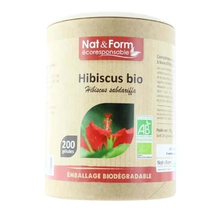 Nat&Form ORGANIC IBISCO 200 капсул
