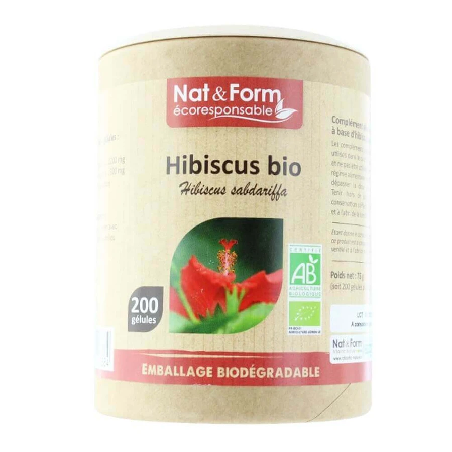 Nat&Form ORGANIC IBISCO 200 капсул: ціни та характеристики