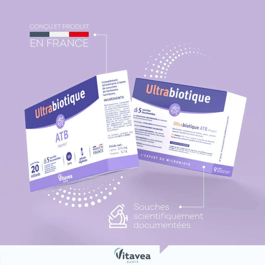 Vitavea Santé Ultrabiotique ATB Protect 10 капсул: цены и характеристики