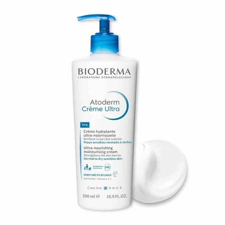 Bioderma Atoderm Ультра-питательный парфюмированный крем для сухой кожи 500 мл: цены и характеристики