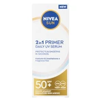 Nivea Sun Primer Daily UV, сыворотка для лица 2-в-1, SPF 50+, 30 мл: цены и характеристики