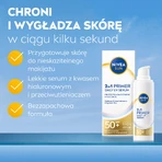 Nivea Sun Primer Daily UV, сыворотка для лица 2-в-1, SPF 50+, 30 мл: цены и характеристики