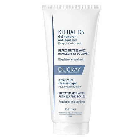 Ducray Kelual Ds Піноутворюючий гель для почервонілої шкіри, що лущиться 200 мл: ціни та характеристики