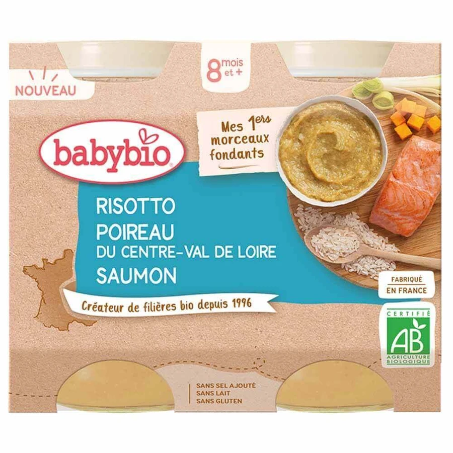 Babybio Мої перші шматочки органічної помадки Від 8 місяців 2х200г: ціни та характеристики
