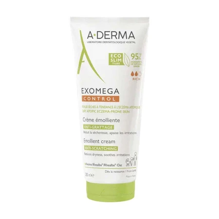 A-Derma Exomega Control Пом'якшувальний крем проти свербежу 200 мл: ціни та характеристики
