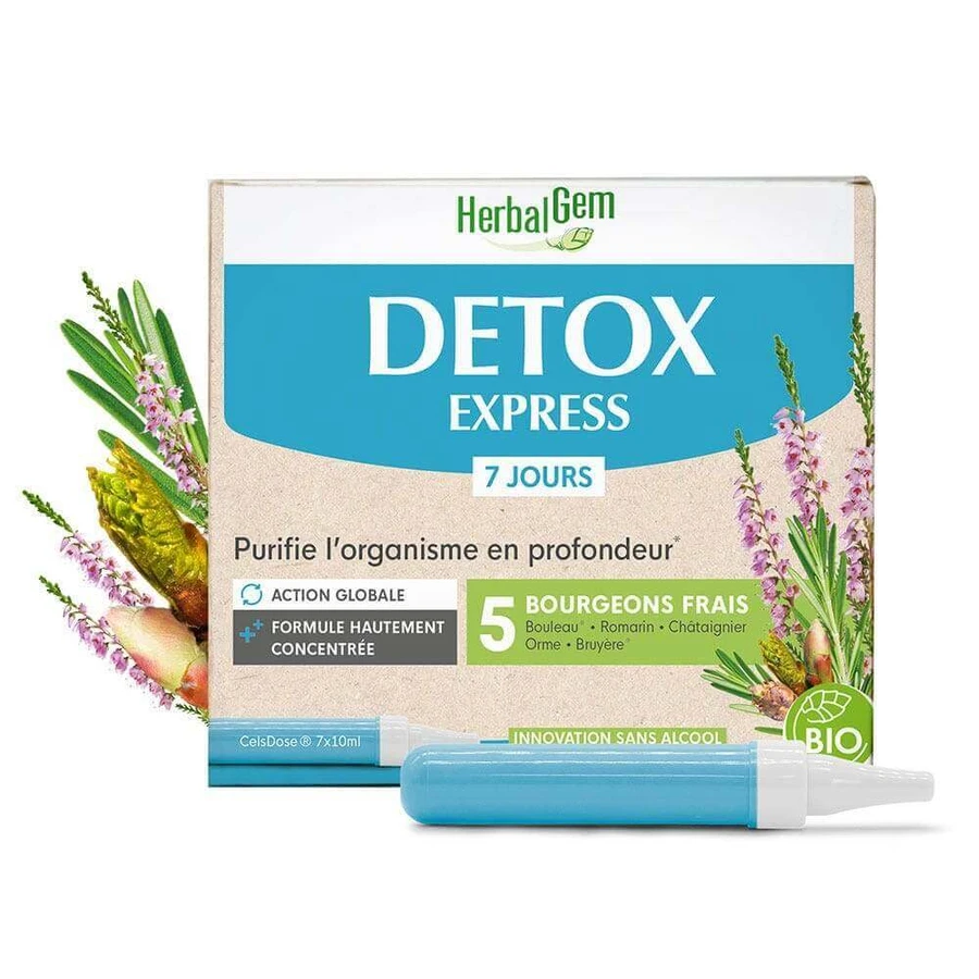 Herbalgem Bio Detox Express 7x10ml CelsDose: ціни та характеристики