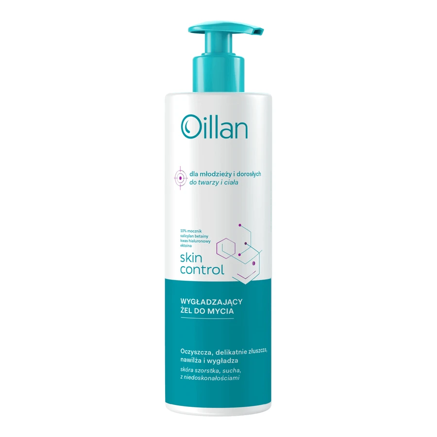 Oillan Skin Control, розгладжуючий гель для вмивання, 400 мл: ціни та характеристики