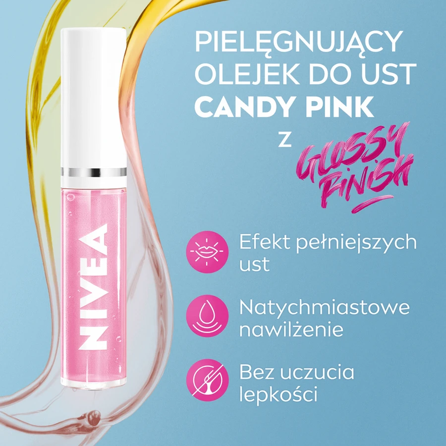 Nivea, питательное масло для губ, Candy Pink, 4,8 г: цены и характеристики