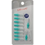 UBrush! - міжзубна щітка - 0,9 мм зелена 1×10 шт, міжзубні щітки: ціни та характеристики