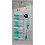 UBrush! - міжзубна щітка - 0,9 мм зелена 1×10 шт, міжзубні щітки: ціни та характеристики