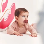 Luu Kids, пустушка, позиціонуюча, силіконова, марокканський рожевий, 0-3 місяці, 1 штука: ціни та характеристики
