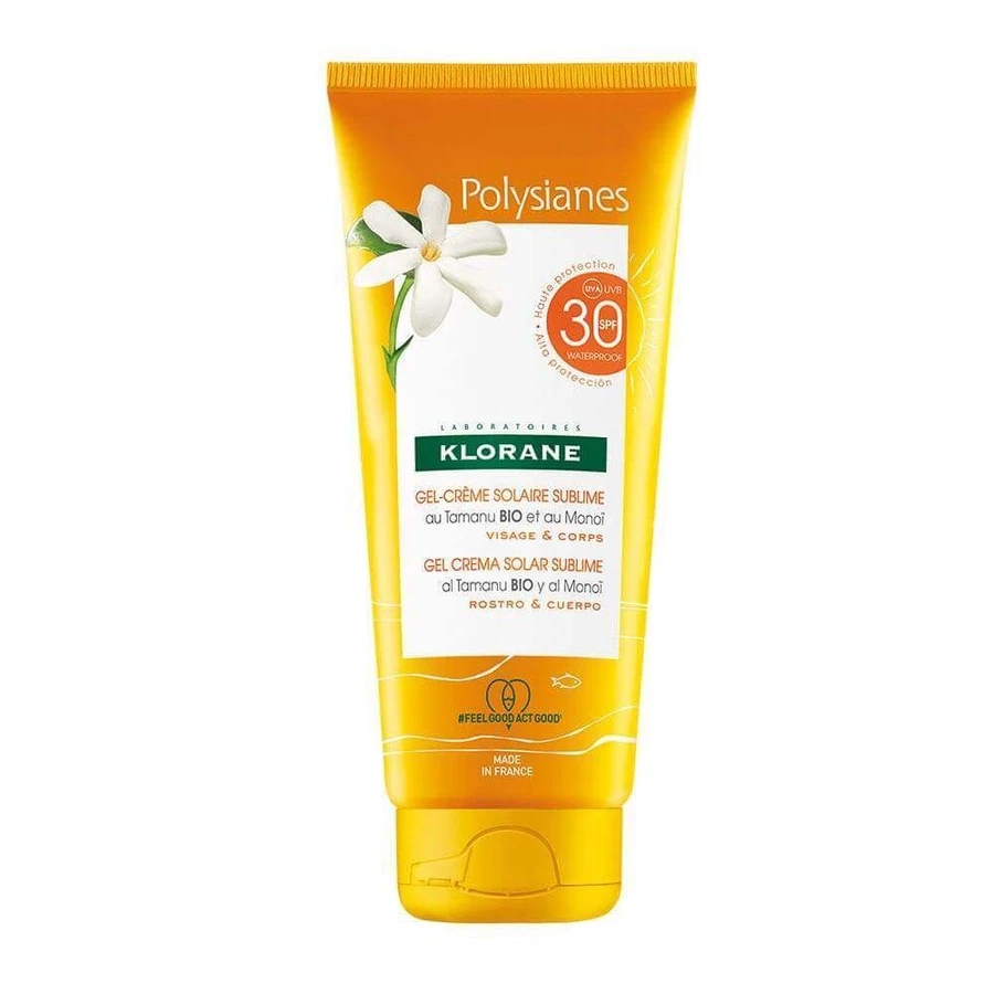 Klorane Polysianes Sublime Sun Гель-крем SPF30 200 мл: цены и характеристики