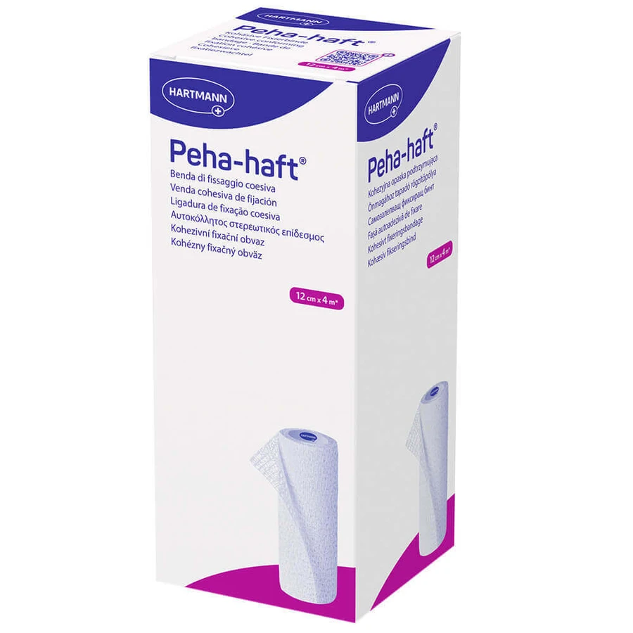 Peha-haft, еластичний когерентний бинт, 12 см х 4 м, 1 шт.: ціни та характеристики