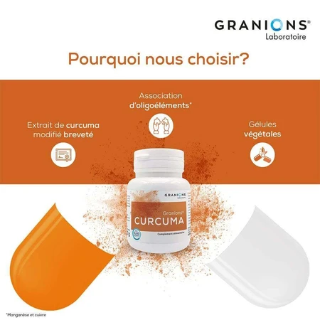 Granions Curcuma 30 Gelule: ціни та характеристики