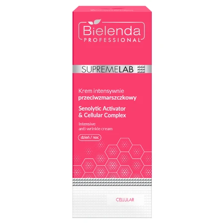 Bielenda Professional SupremeLab Cellular Senolytic Activator & Cellular Complex, интенсивный крем против морщин, день и ночь, 50 мл: цены и характеристики