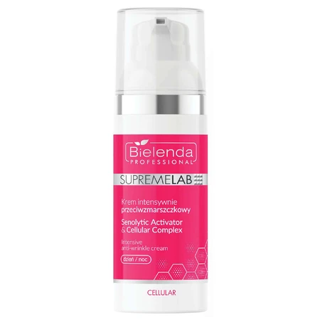 Bielenda Professional SupremeLab Cellular Senolytic Activator & Cellular Complex, интенсивный крем против морщин, день и ночь, 50 мл: цены и характеристики