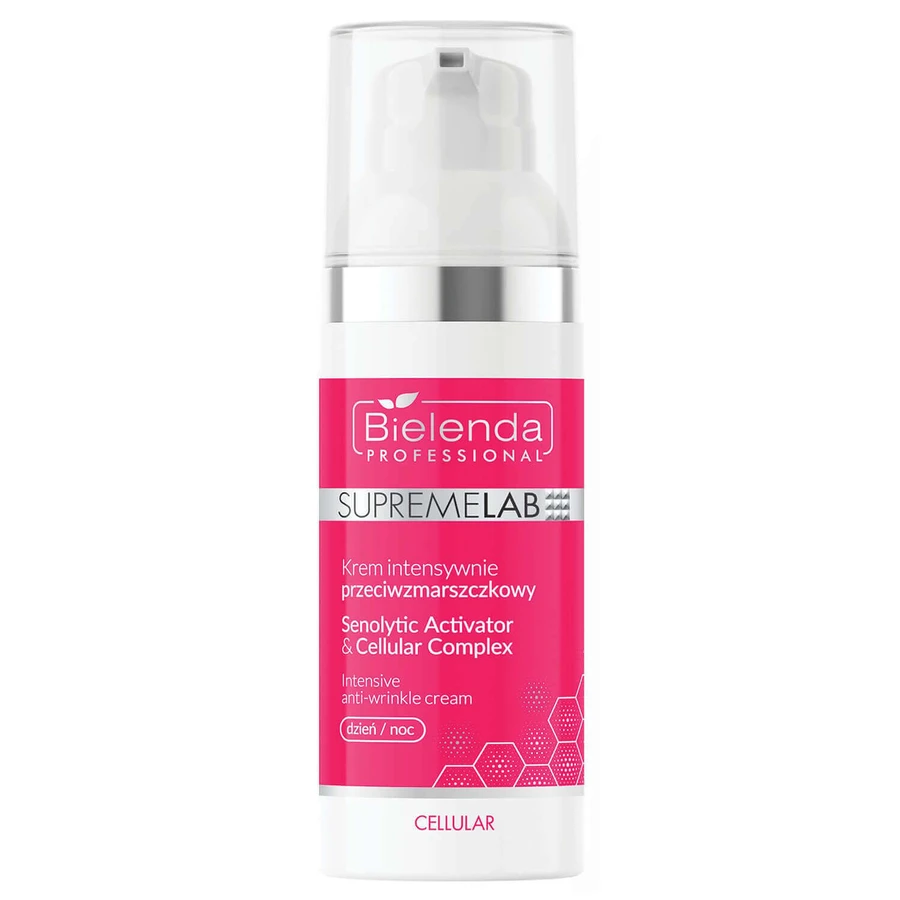 Bielenda Professional SupremeLab Cellular Senolytic Activator & Cellular Complex, интенсивный крем против морщин, день и ночь, 50 мл: цены и характеристики
