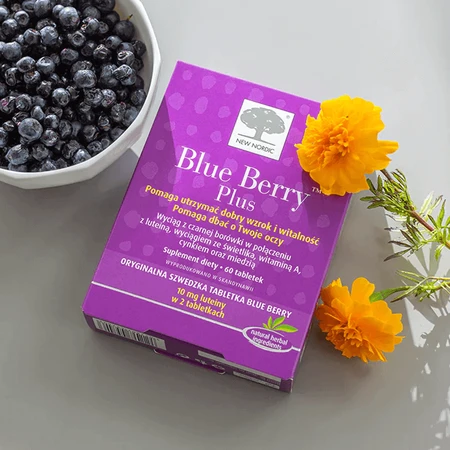 Новий набір Nordic Blue Berry Plus, 2 x 120 таблеток + пляшечка з шухлядками для ліків безкоштовно: ціни та характеристики
