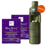 Новий набір Nordic Blue Berry Plus, 2 x 120 таблеток + пляшечка з шухлядками для ліків безкоштовно: ціни та характеристики