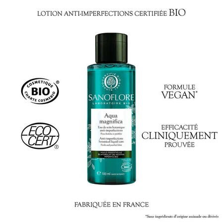 Sanoflore Magnifica Soin Botaniste Anti-imperfections Bio Aqua 100 мл: цены и характеристики