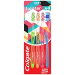 Colgate Twister Fresh, зубная щетка, мягкая, 4 штуки: цены и характеристики