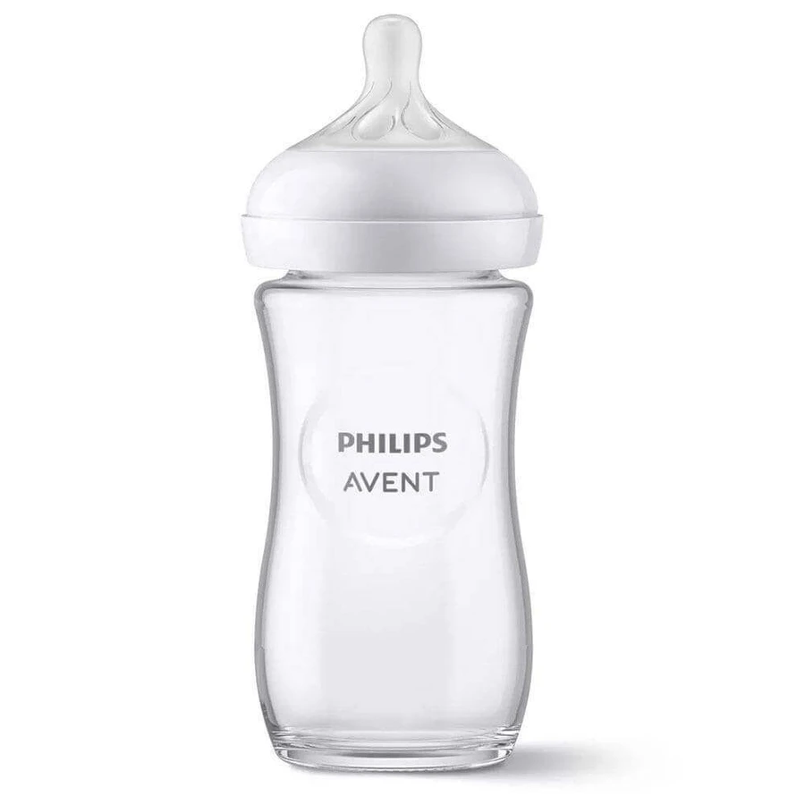 Avent Natural Response Стеклянная бутылочка от 1 месяца и старше 240 мл: цены и характеристики