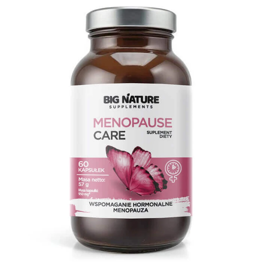 Big Nature Menopause Care, 60 капсул: цены и характеристики