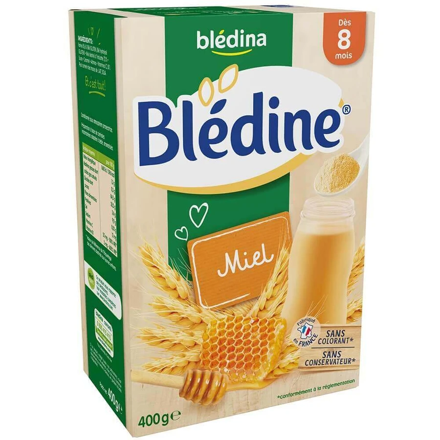 Blédine Blédine Зерновой порошок с медовым вкусом для детей с 8 месяцев 400 г: цены и характеристики