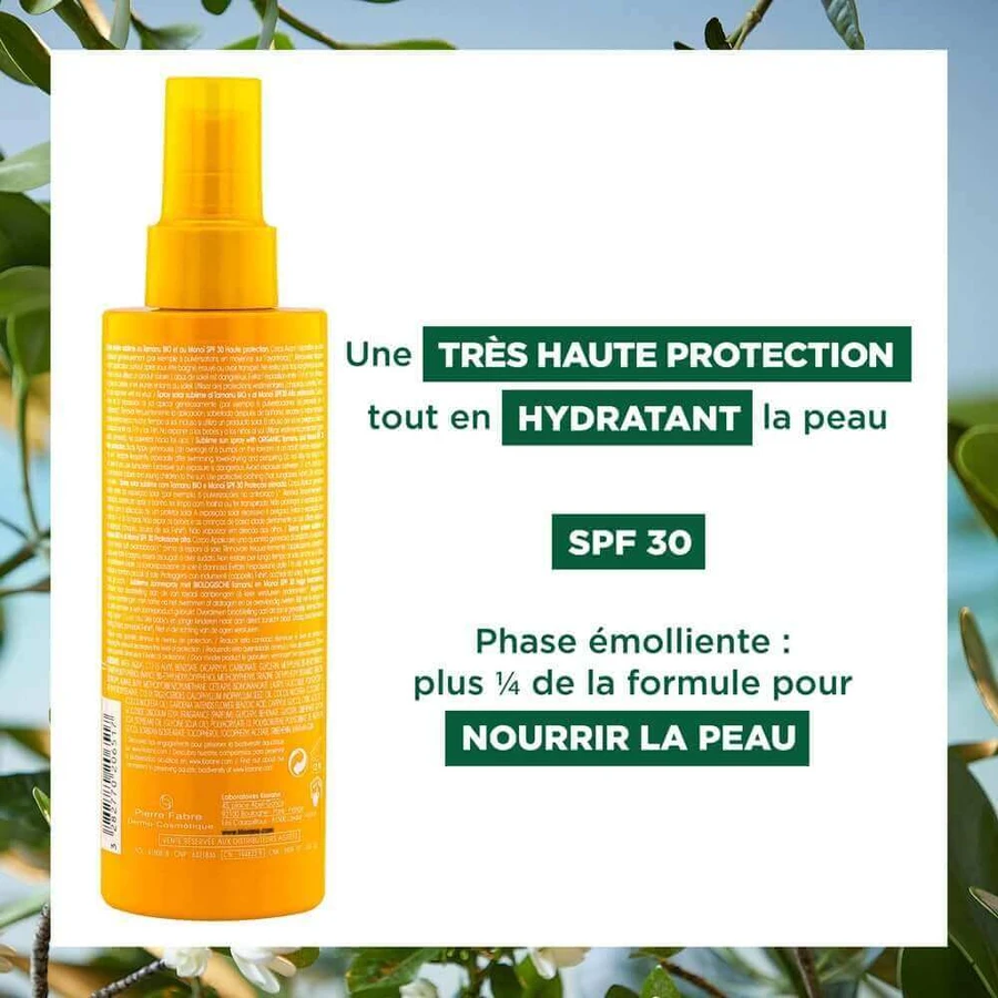 Klorane Sublime Sun Spray Spf30 200 мл: цены и характеристики